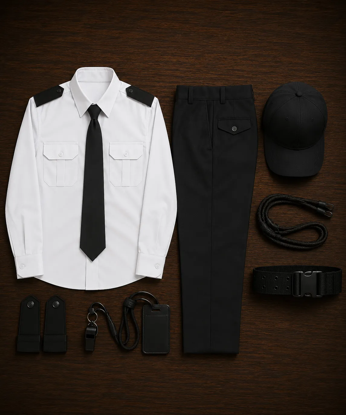 Security & Tactical Wear — Apparel product photography