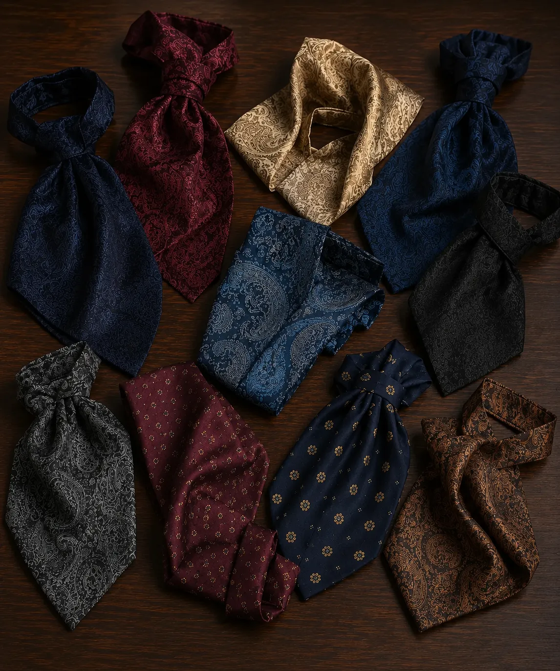 Cravats — institutional apparel by DELRIQUE Apparel