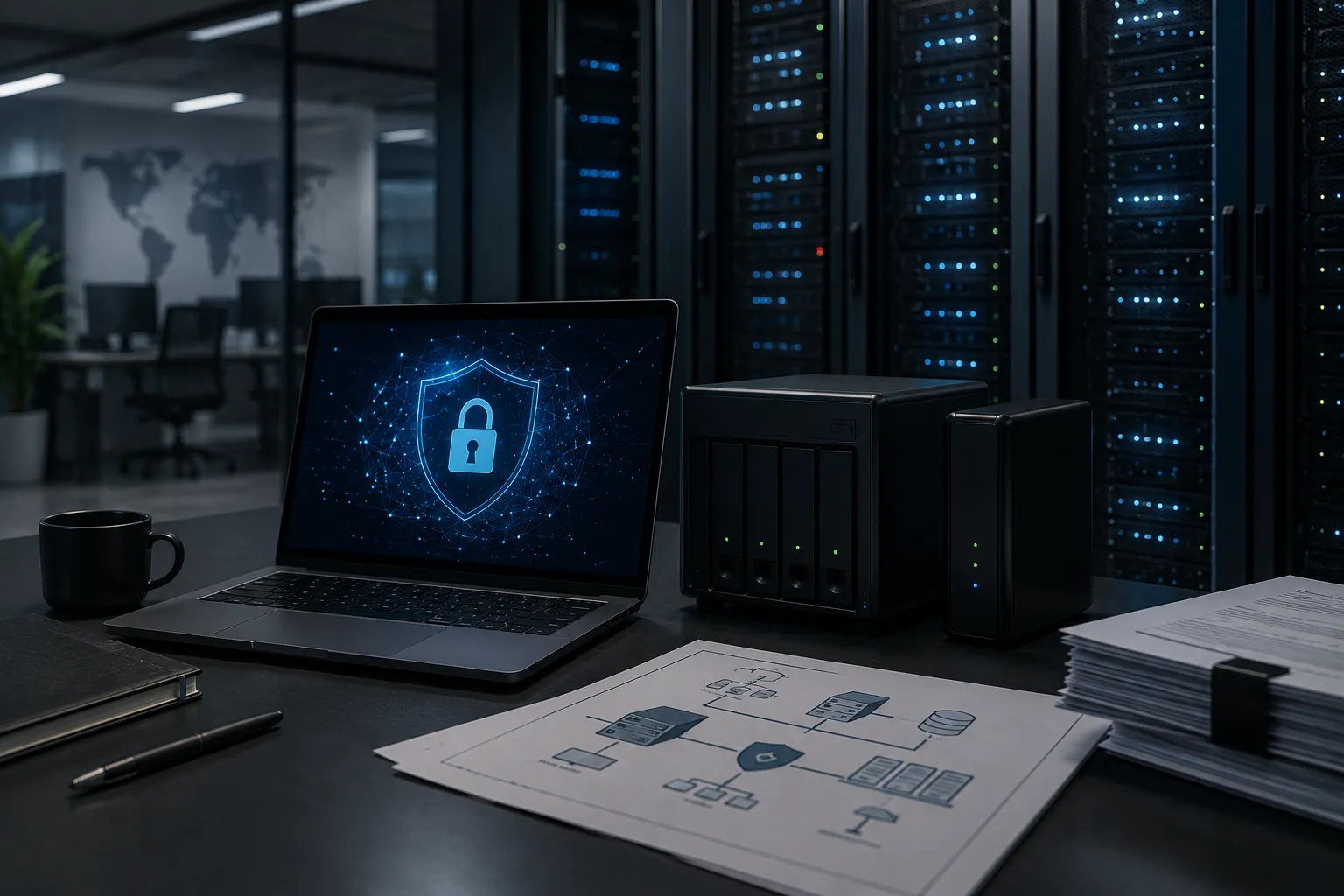 The Shift Toward Self-Hosted Privacy-First Enterprise Workspaces — DELRIQUE